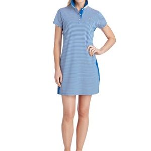 Vineyard Vines Performance Feeder Stripe Polo Dress size XS